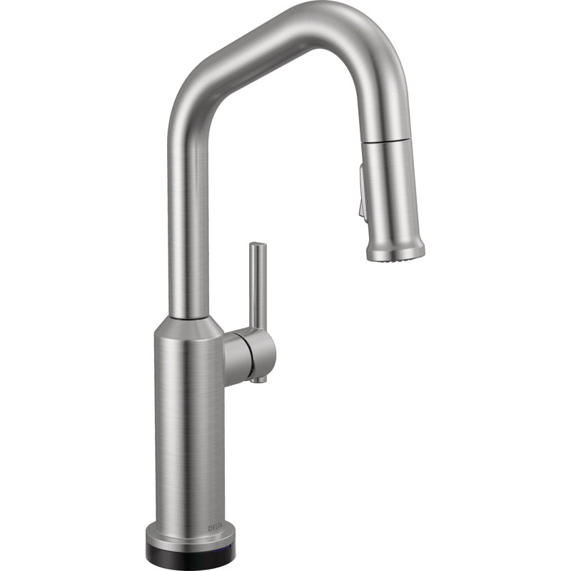 Touch2O Bar / Prep Faucet with Touchless Technology, Lumicoat Arctic Stainless