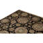Wool Oriental Area Rug in Black/Beige