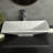 AA Warehousing 13'' White Stone Rectangular Bathroom Sink