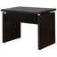 Bureau d'ordinateur en forme de L de 83 pouces avec quincaillerie argentée, tiroirs et support à clavier pour bureau en forme de L, rangement moderne pour tiroir