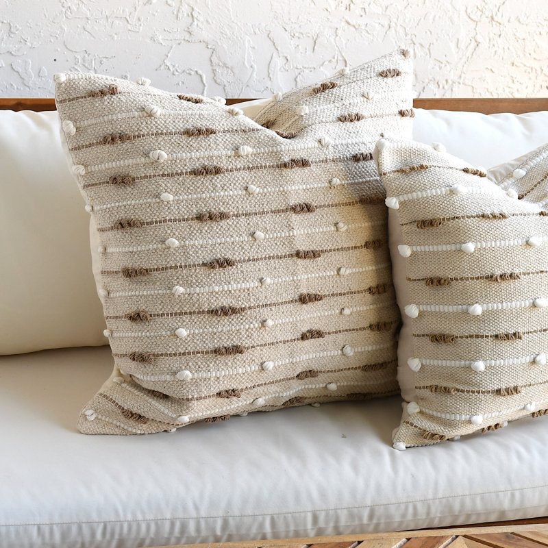 India Chic 100% Cotton Pillow Cover, Square 20"