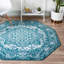 Tapis turquoise Madline-680606146