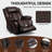 Dual Motor Infinite Position Up to 350 LBS Electric Medium size Genuine Leather-1429984712