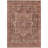Machine Washable Indoor/Outdoor Claudian ACN1240 Burgundy Rug-103712571