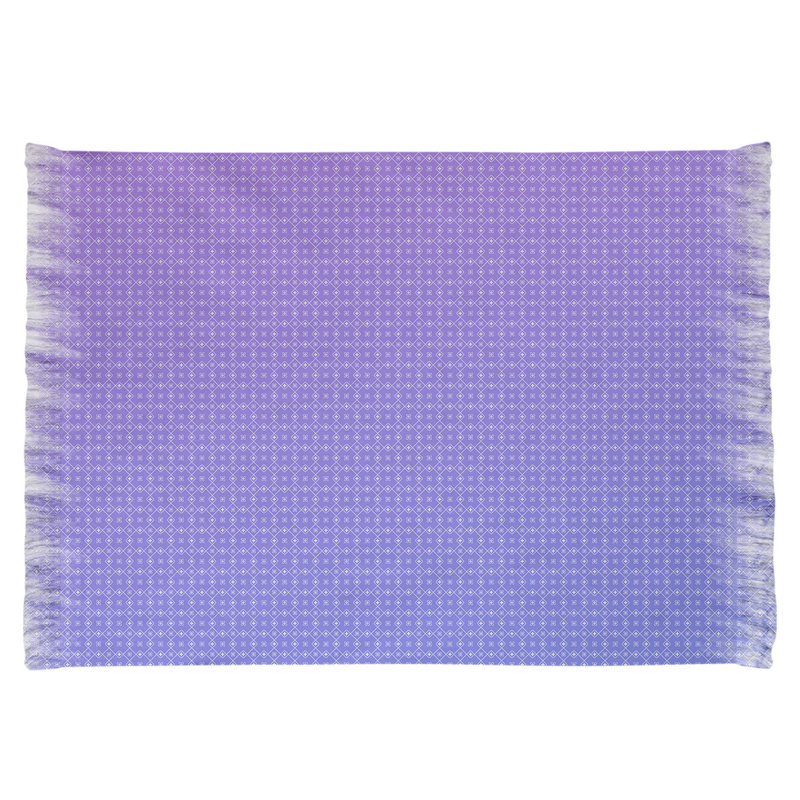 Tapis décoratif mauve dégradé, Oui