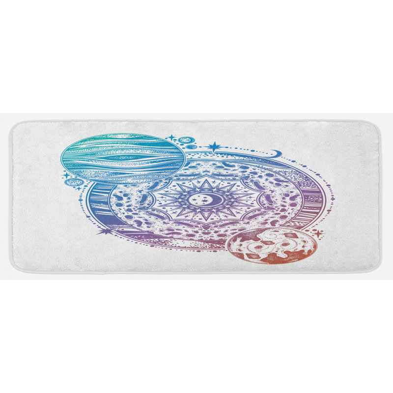 Tapis de cuisine Galaxy Mandala