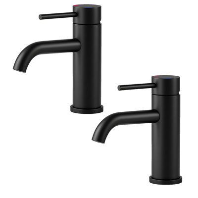 Modern Single Handle Bathroom Vanity Faucet(Set of 2)