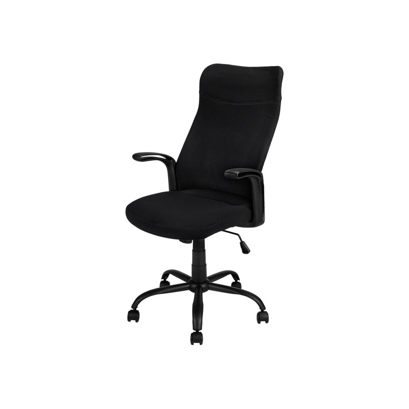 Chaise de bureau, hauteur réglable, pivotant, ergonomique, accoudoirs, bureau d'ordinateur, travail, contemporain, moderne