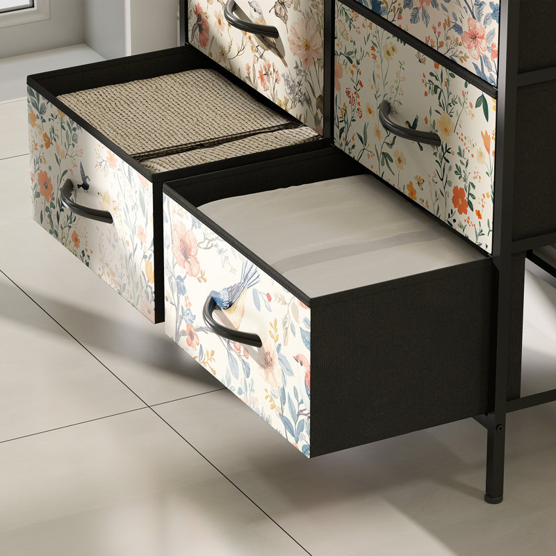Steel 79cm W 8 - Drawer Chest of Drawers