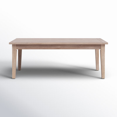 Amina Outdoor Solid Wood Acacia Rectangular Coffee Table by Joss & Main