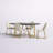 Ainhoa 4 - Person Dining Set-81481841