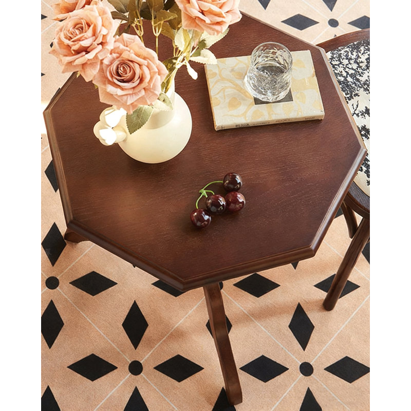 Modern Solid Wood End Table