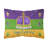 Mardi Gras Indoor/Outdoor Throw Pillow