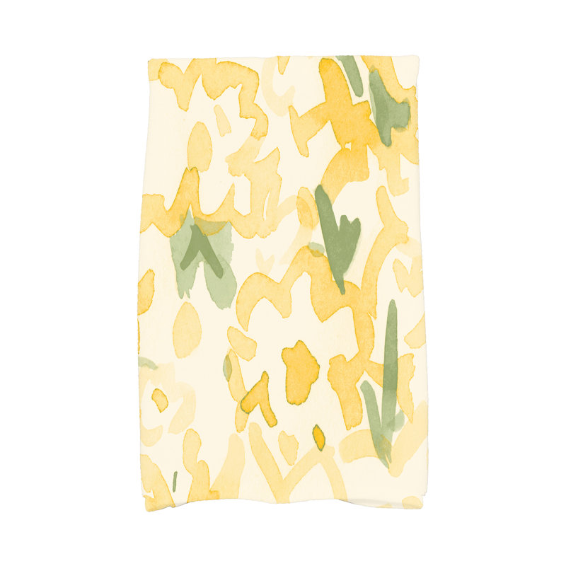 Jasso Hand Towel, Yellow
