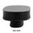 NTC STREAM DOU Coffee Table Modern Double-Layer Oval Wooden Center Table with Vertical Groove Design, Stylish Living Room Decor, Contemporary Minimalist Style for Home and Office, Easy Assembly-1004224633