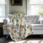 Zesty Citrus Splash - couverture sherpa de qualité supérieure 1 pièce - reproduction d'art luxueuse-97548420