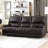 Adlan 89'' Leather Power Reclining Sofa-2051692072