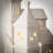 7.5"H And 9.75"H Lighted Porcelain Church; White
