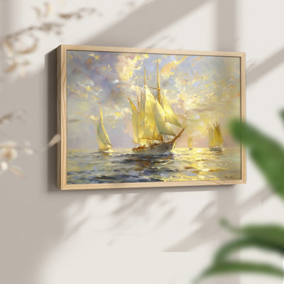 Nautical Series-CCXIII -Framed Print - Restickable