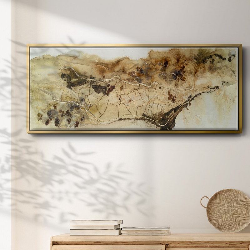 Hidden  I - Framed Canvas