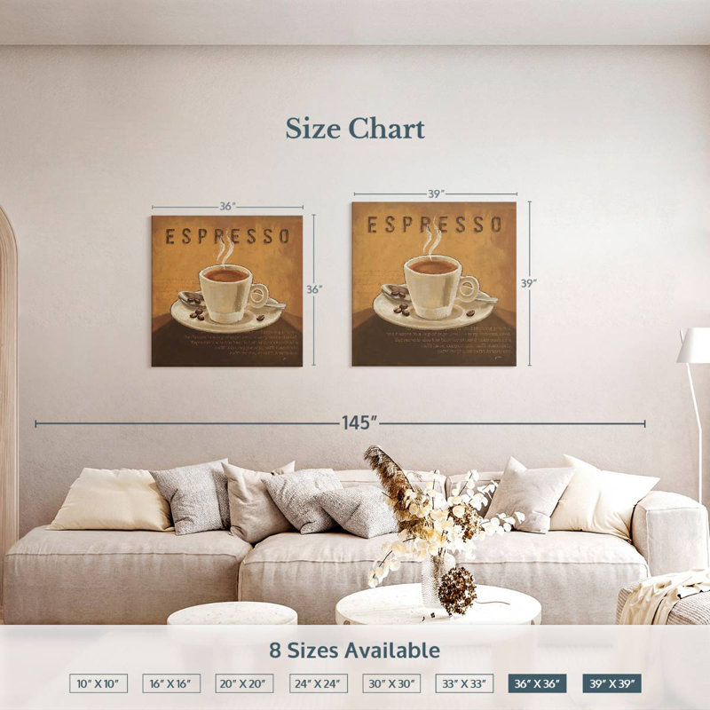 Yarlin Coffee And Co III, 36" H x 36" W