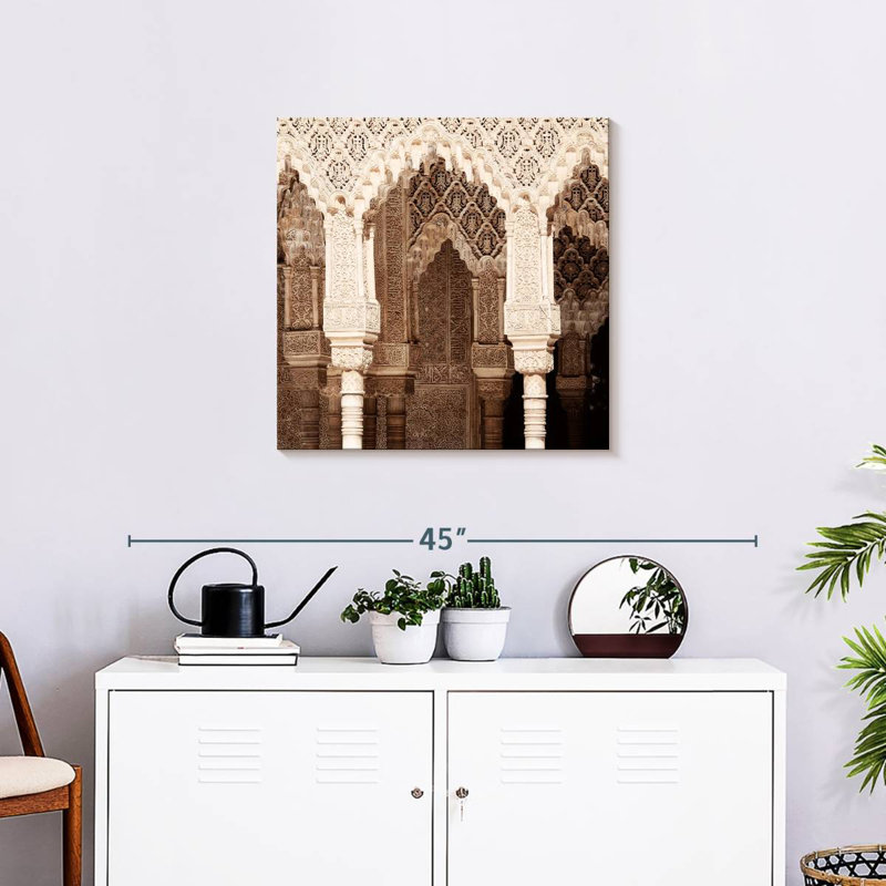 Nicci, les arches arabes, H 24 po x l 24 po