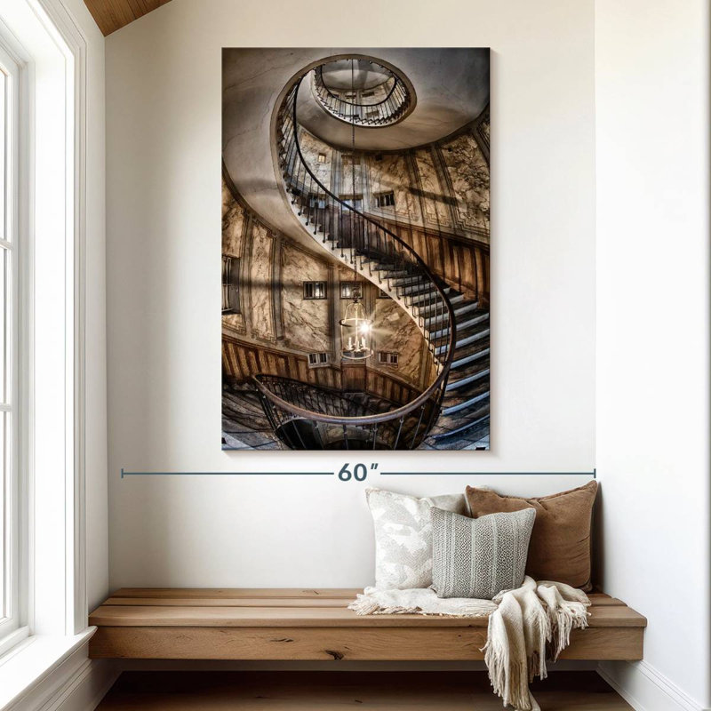 Escalier en colimaçon Lilie Paris, H 51 po x l 34 po
