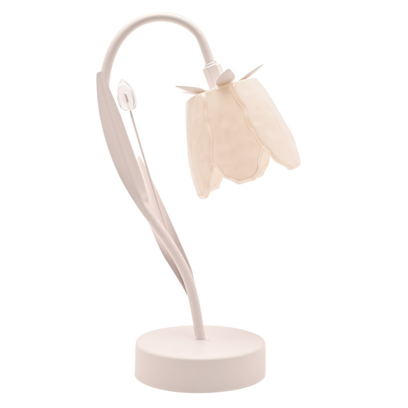 Metal Table Lamp, 28.8cm H 16.5cm W 11cm D