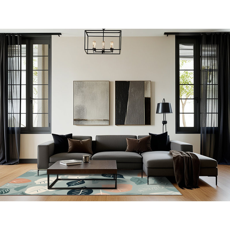 Tapis Wildwood Tones, Rectangulaire 3 pi x 5 pi