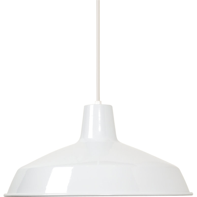 Gattis 1 - Light Single Pendant, White