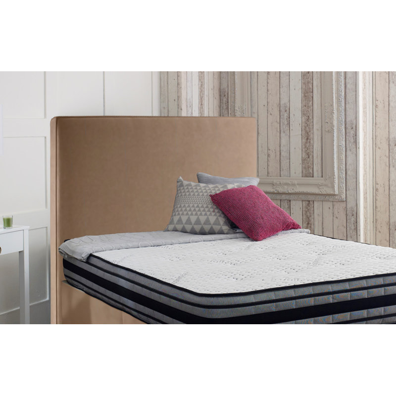 Nettie Upholstered Headboard, Small Double (4'), Mink