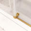 Porte de baignoire coulissante simple sans cadre avec verre trempé-116838290