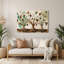 Légumes, art mural en métal beige Ahipa-1644696580