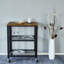 Charest Metal Bar Cart