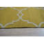 Tapis jaune noué à la main Sung