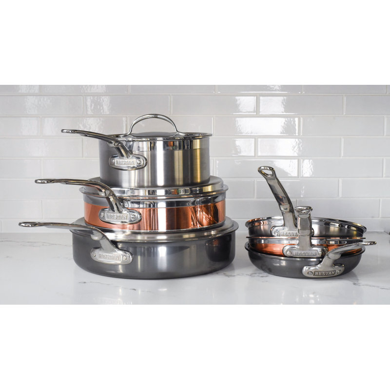 Hestan CopperBond 3.5 QT Covered Saute' w/ Helper Handle