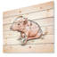 « sourire porc », impression-34272794-34272793