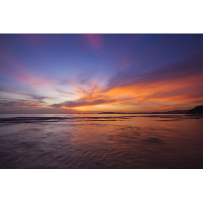 Amazing Sunset by Nopparatk - Wrapped Canvas Print