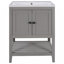 Meuble-lavabo simple avec plateau 24 po Omare-877481973
