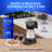 Electric Moka Pot 6 Cup (300ml), Cuban Coffee Maker 480W, Portable Espresso Maker with Detachable Base, Easy One-Touch Brewing, No Stove Needed