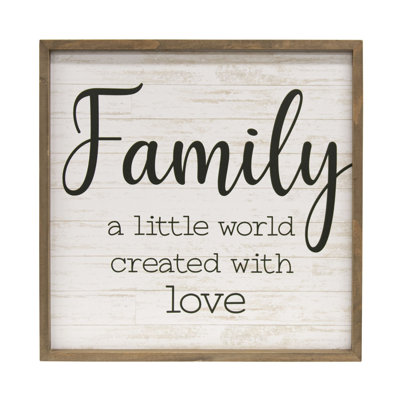 Farmhouse Wall Decor on Wood