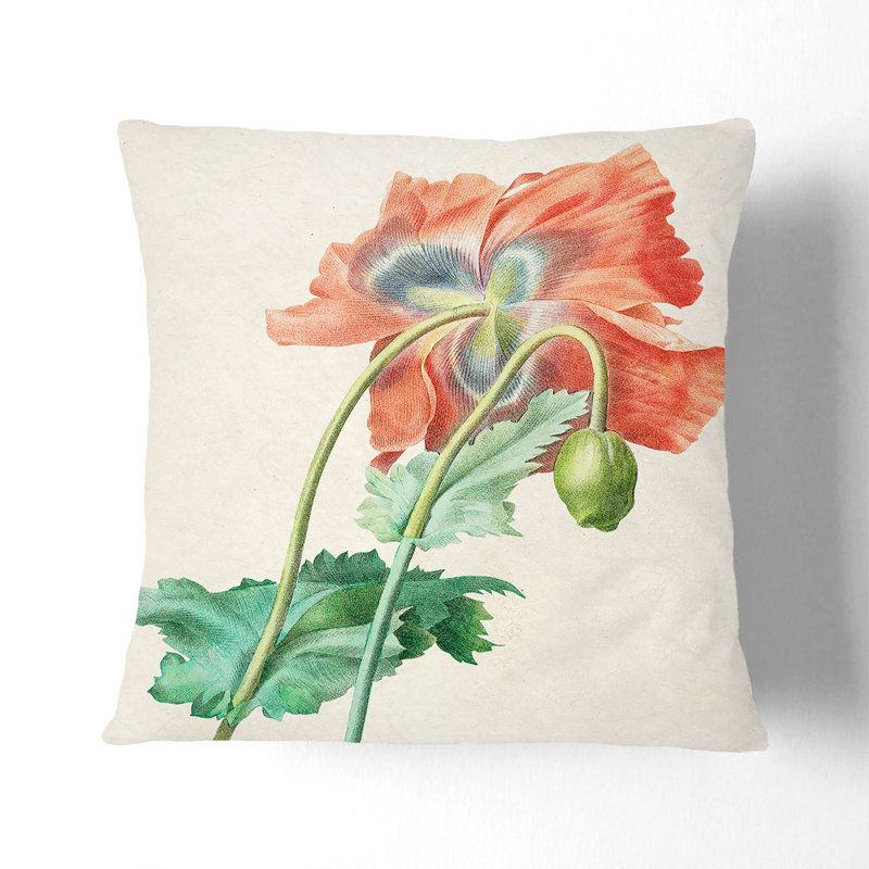 Square Throw Cushion, 40cm H x 40cm W x 15cm D