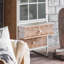 Walnut + White Manufactured Wood Display Cases