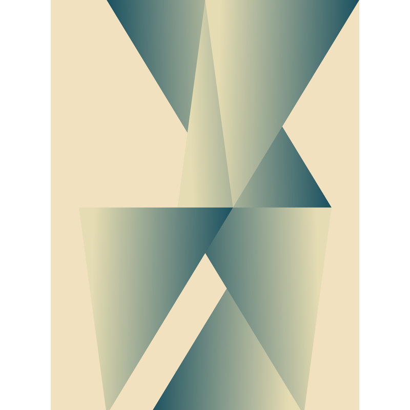Abstract Composition 792 Print by Angel Estevez, 32" H x 24" W, Wrapped Canvas