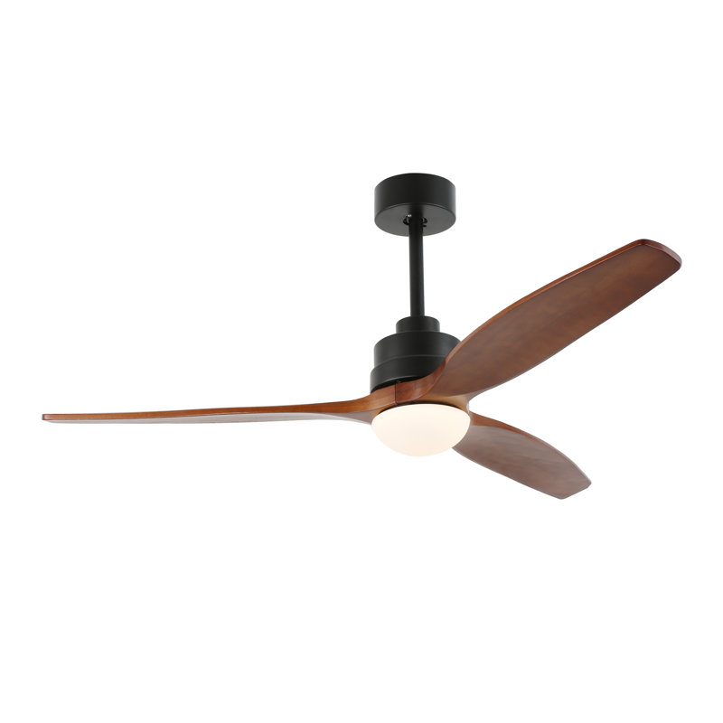 Ventilateur de plafond à DEL 52 pouces avec télécommande et ensemble d'éclairage Boarisch