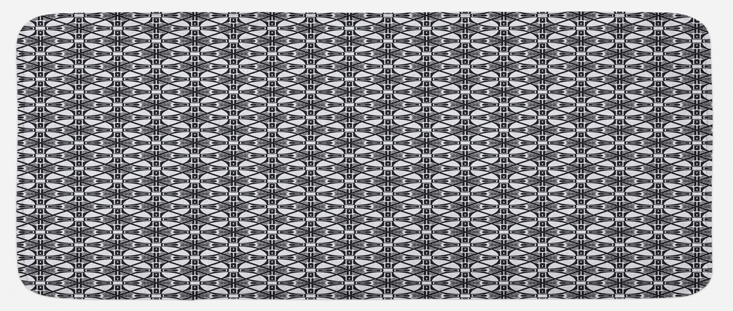East Urban Home Art Deco Kitchen Mat | Wayfair