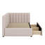 Upholstered Daybed With Storage Drawers-455621791