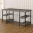 Cirque Metal Frame Shelved Desk