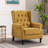 Crister Upholstered Wingback Chair-1649377421