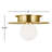 Allegra Glass Flush Mount-44138647-44138651
